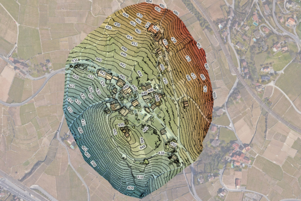 image contour 2m dem vignes
